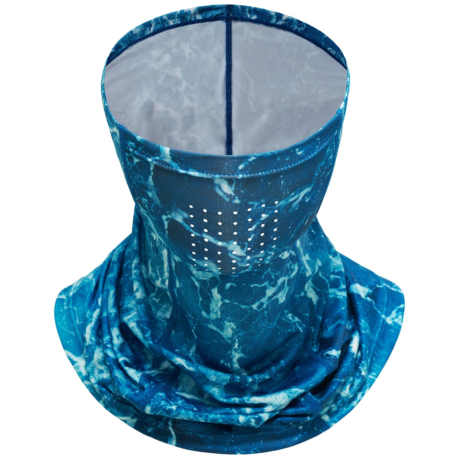 Polaina de cuello Bassdash UPF 50 para pesca, transpirable, con orificios para el sol, para senderismo