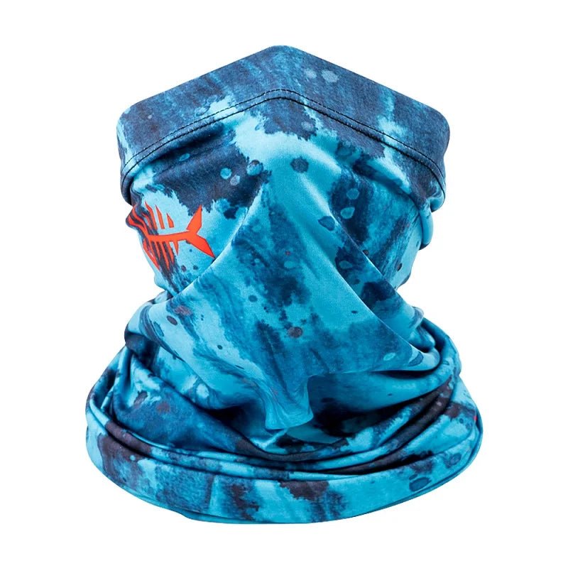 Bassdash UPF 50+ UV Protection Face Scarf Neck Gaiter Multi Scarf Sun Protector for Fishing Hunting Kayaking Hiking Cycling