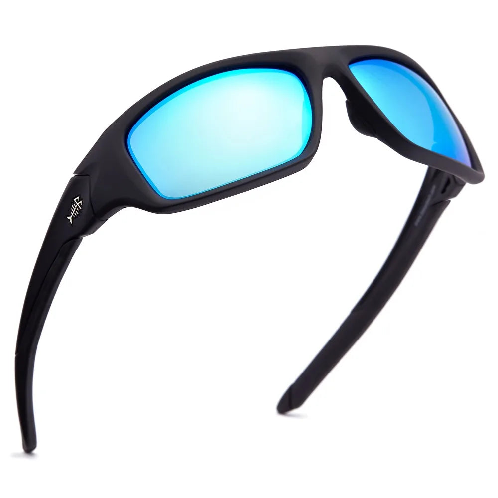 Gafas de sol deportivas polarizadas Bassdash V01 para hombre y mujer, 100 % protección UV para pesca, kayak, senderismo, conducción y ciclismo