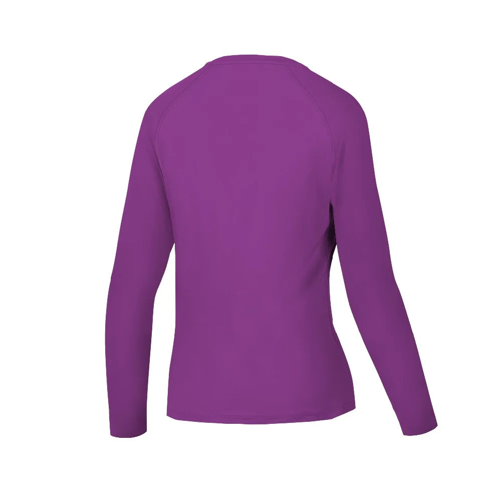 Camiseta Bassdash para mujer con protección solar UPF 50+ UV, manga larga, ideal para pesca y senderismo