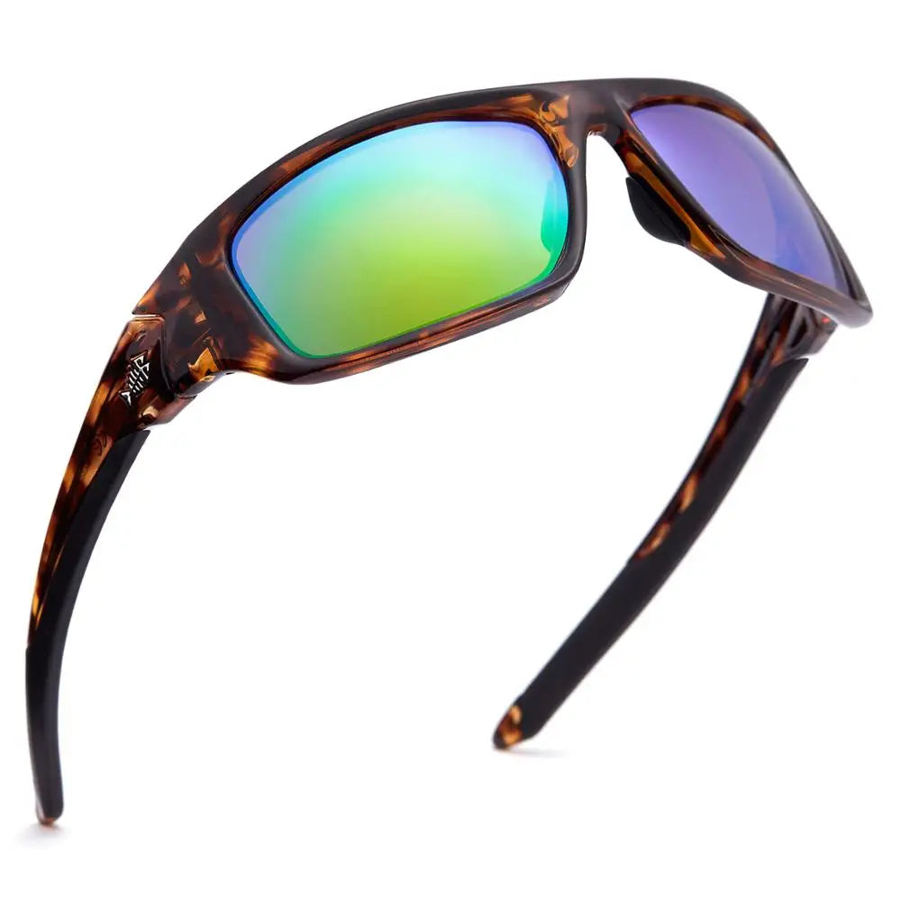 Gafas de sol deportivas polarizadas Bassdash V01 para hombre y mujer, 100 % protección UV para pesca, kayak, senderismo, conducción y ciclismo