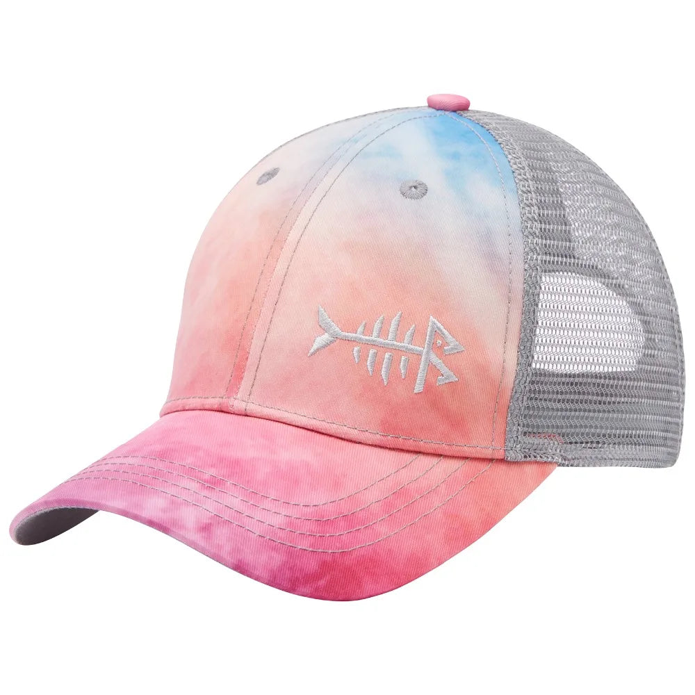 Gorra de pesca Bassdash Altimate con parte trasera de malla para hombre y mujer, ajustable, de béisbol y camionero