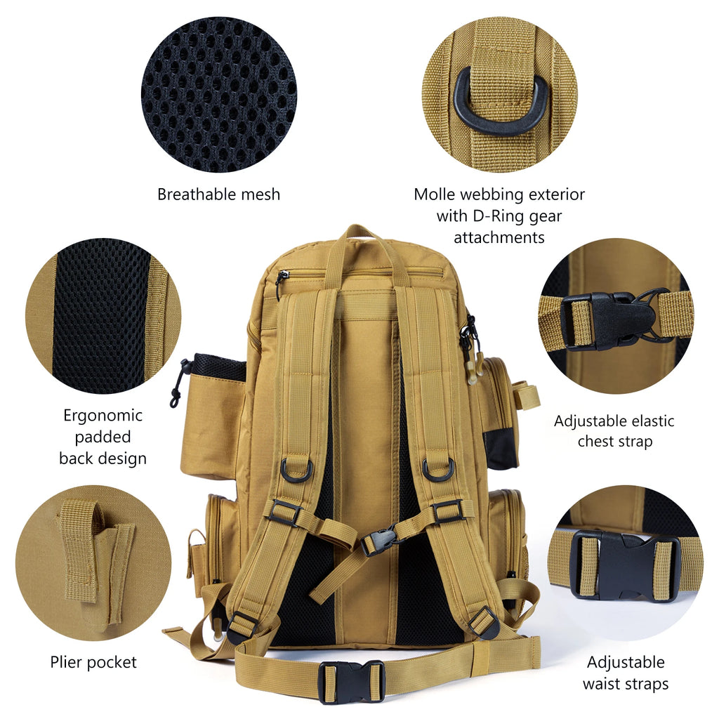 Mochila para accesorios de pesca Bassdash