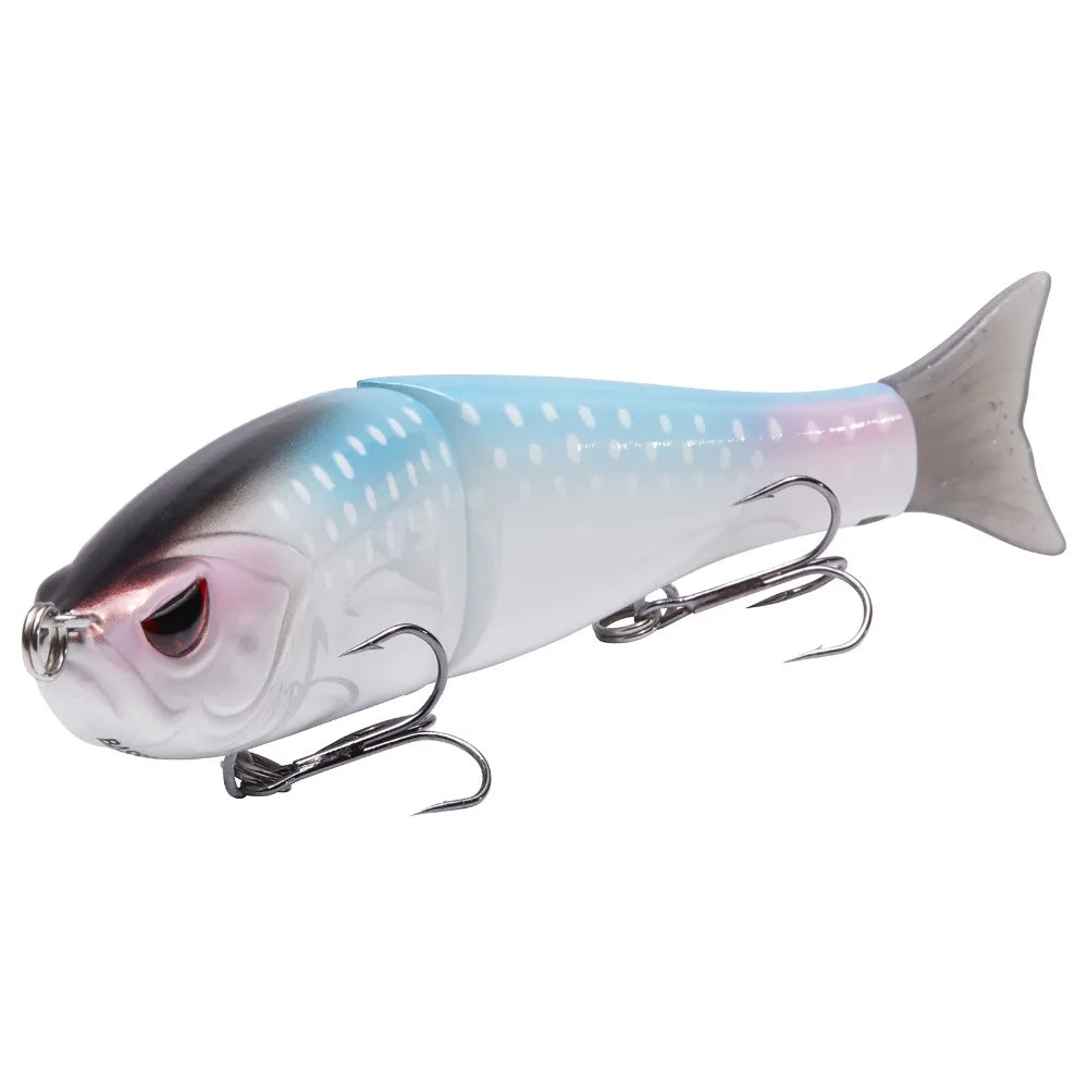 Bassdash Swimbaits - Señuelos deslizantes , 17,8 cm/62,5 g y 11,5 cm/18,4 g
