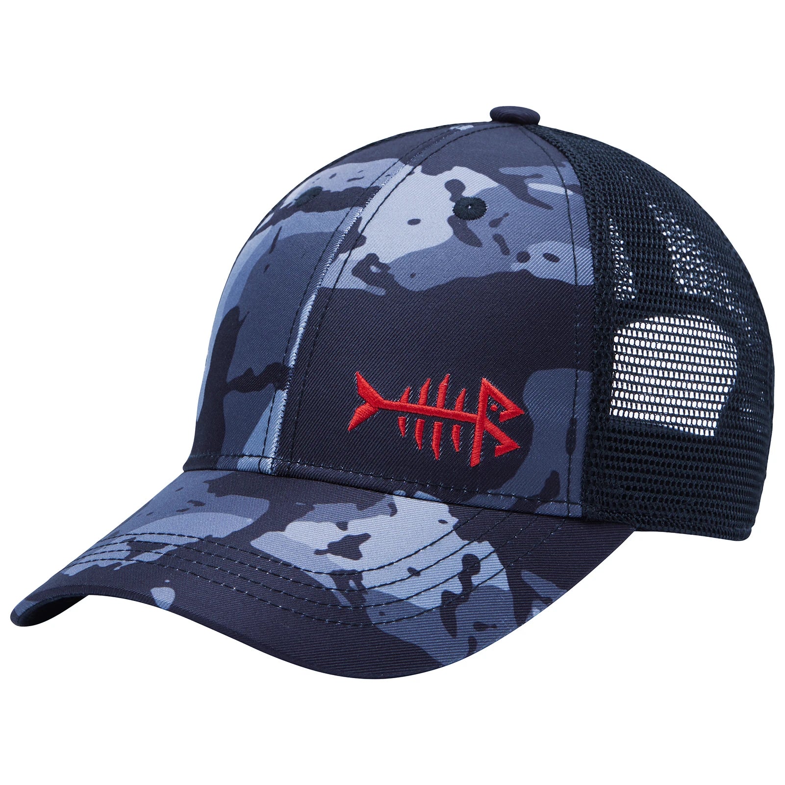 Gorra de pesca Bassdash Altimate con parte trasera de malla para hombre y mujer, ajustable, de béisbol y camionero