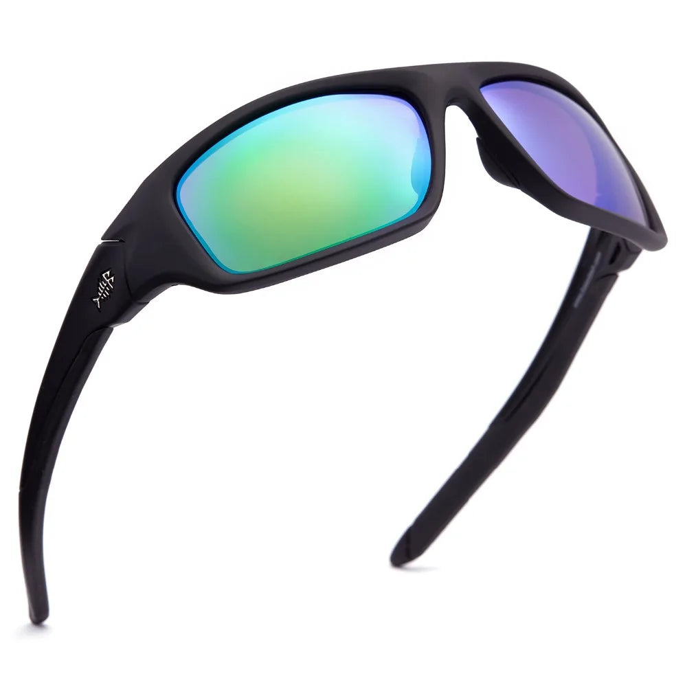 Gafas de sol deportivas polarizadas Bassdash V01 para hombre y mujer, 100 % protección UV para pesca, kayak, senderismo, conducción y ciclismo