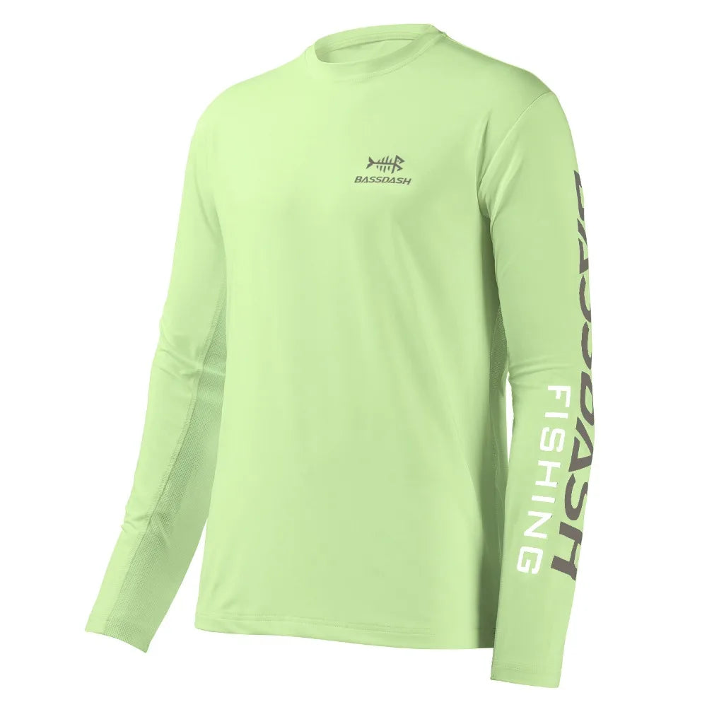 Bassdash Men's UV Sun Protection UPF 50+ Fishing Shirts Long Sleeve Tee