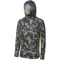 Camisas de caza Bassdash UPF 50+ para hombre con máscara y sudadera de pesca de camuflaje de manga larga