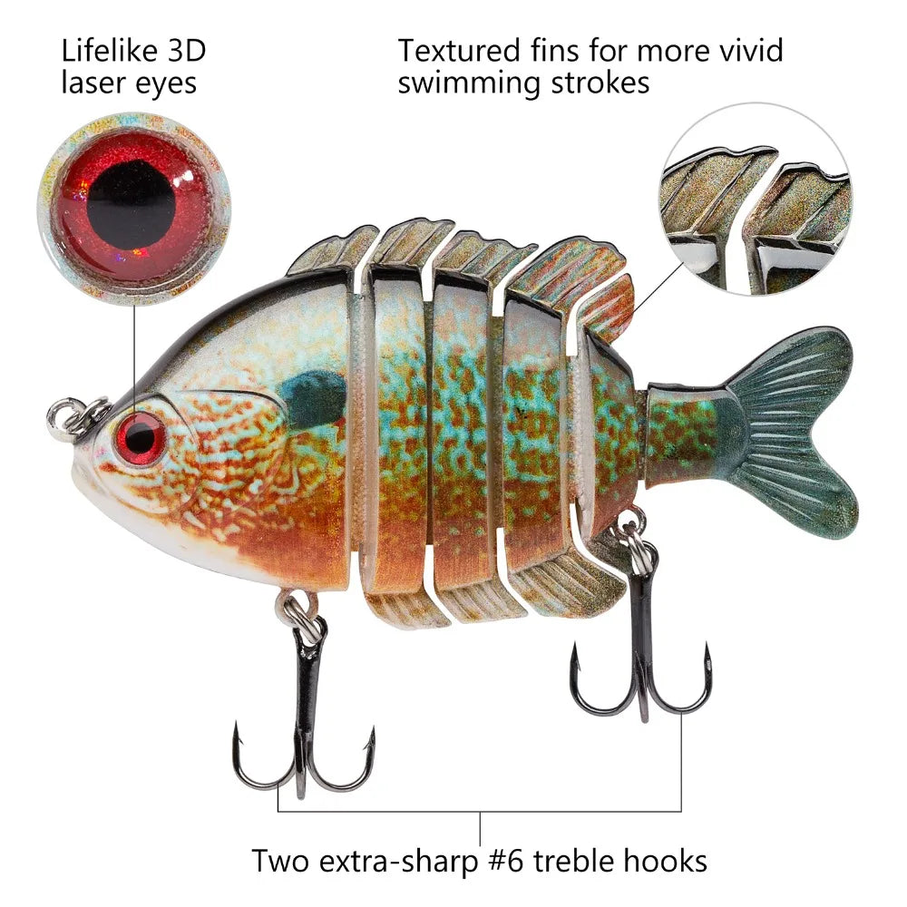Bassdash SwimPanfish - S, 24 g/8,8 cm, 4 colores