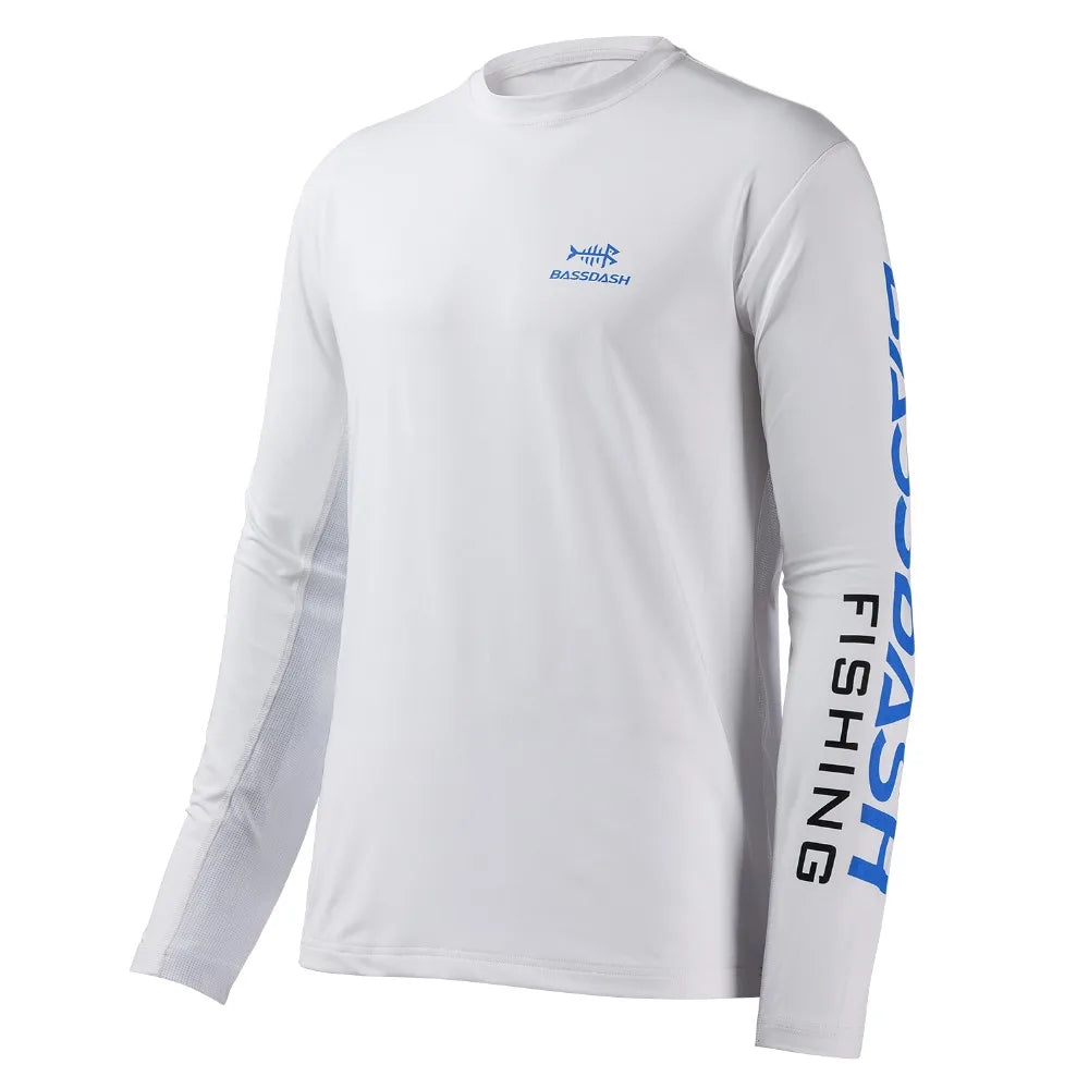 Bassdash Men's UV Sun Protection UPF 50+ Fishing Shirts Long Sleeve Tee