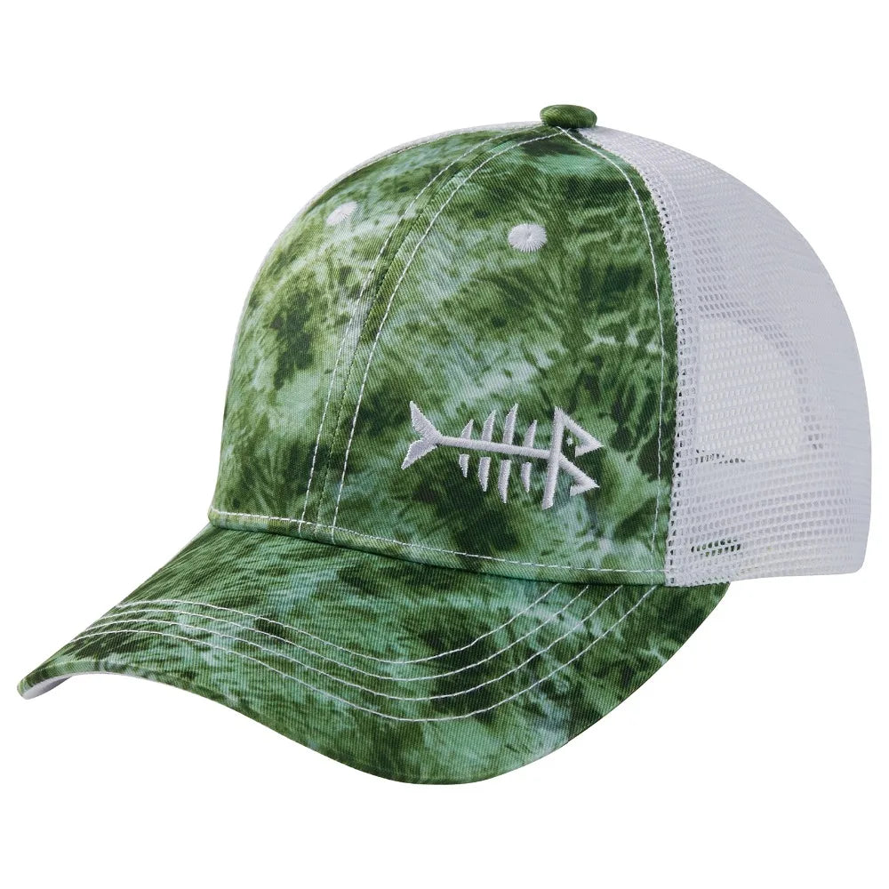 Gorra de pesca Bassdash Altimate con parte trasera de malla para hombre y mujer, ajustable, de béisbol y camionero