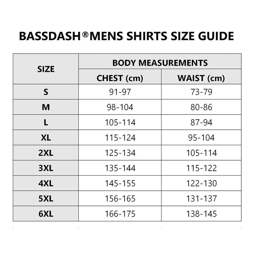 Bassdash Men's UV Sun Protection UPF 50+ Fishing Shirts Long Sleeve Tee