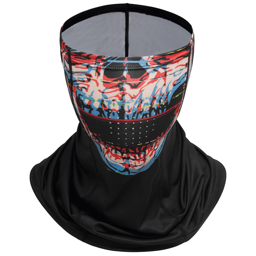 Polaina de cuello Bassdash UPF 50 para pesca, transpirable, con orificios para el sol, para senderismo