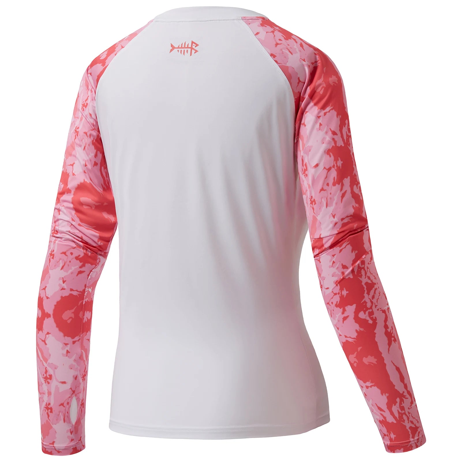 Camiseta Bassdash para mujer con protección solar UPF 50+ UV, manga larga, camuflaje, ideal para pesca y senderismo
