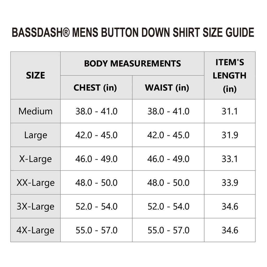 Bassdash Short Sleeve Fishing Dress Shirt Men Button Down Woven Outdoor UPF 50
