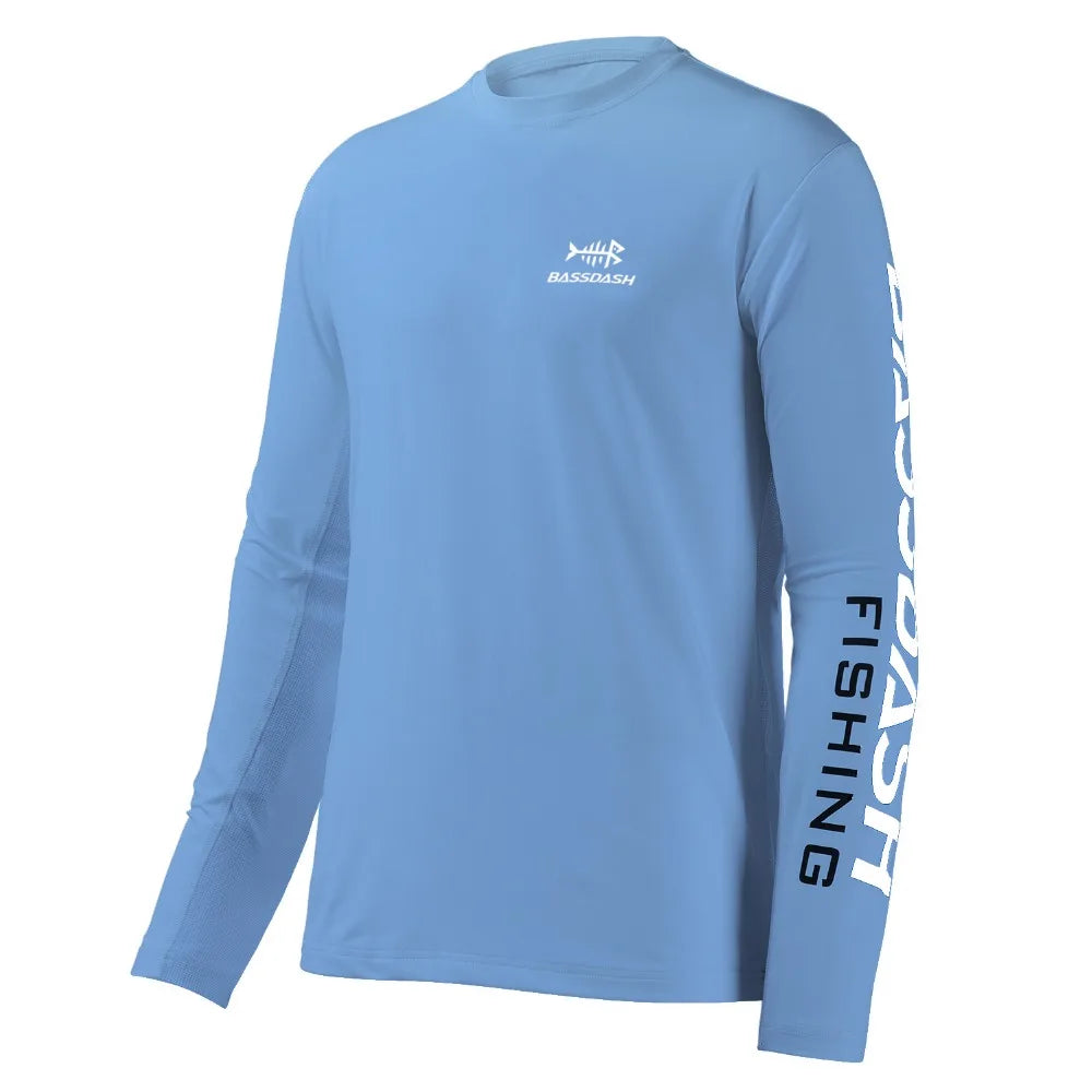 Bassdash Men's UV Sun Protection UPF 50+ Fishing Shirts Long Sleeve Tee