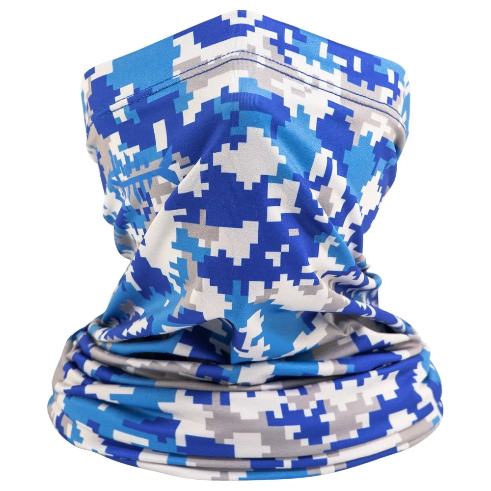 Bassdash UPF 50+ UV Protection Face Scarf Neck Gaiter Multi Scarf Sun Protector for Fishing Hunting Kayaking Hiking Cycling