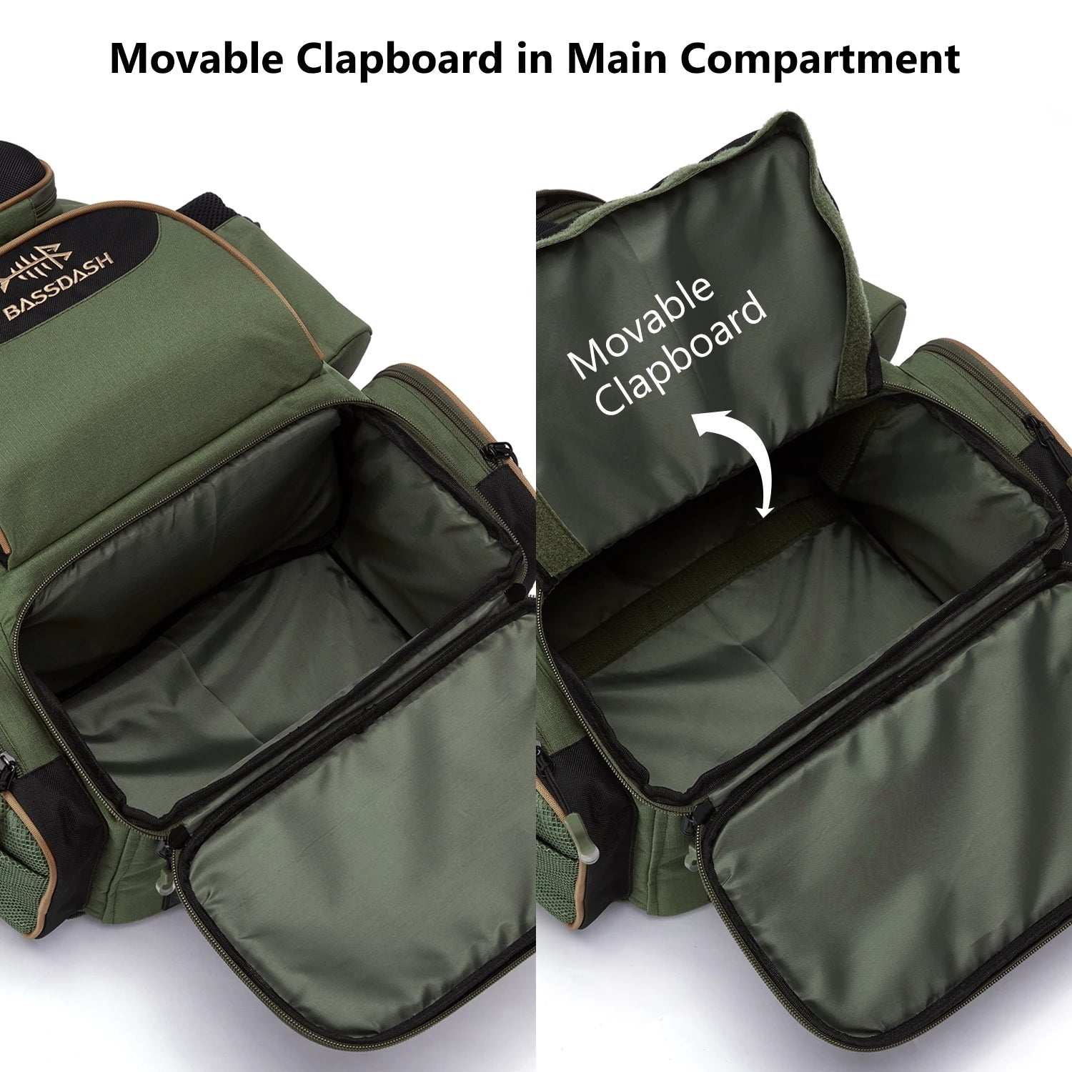 Mochila para accesorios de pesca Bassdash