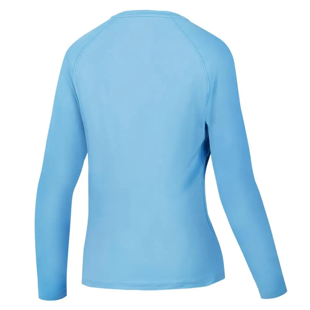 Camiseta Bassdash para mujer con protección solar UPF 50+ UV, manga larga, ideal para pesca y senderismo