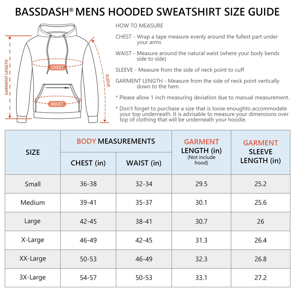 BASSDASH Sudadera con capucha de polar para caza para hombre, de peso medio, resistente al agua, de alto rendimiento, con camuflaje, para pesca al aire libre