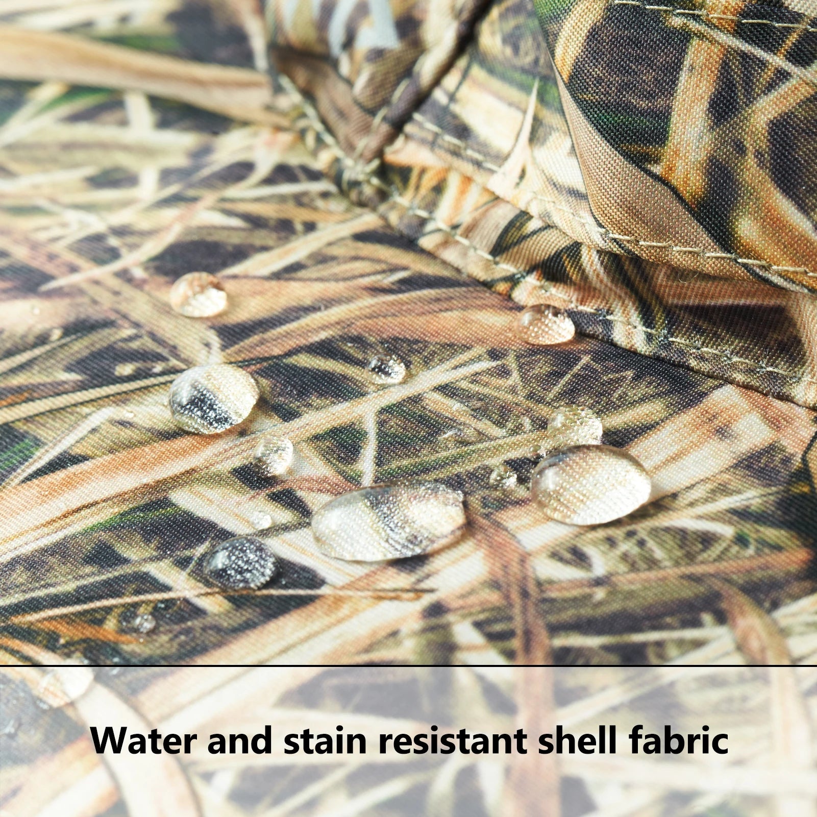 Bassdash - Sombrero de pesca desmontable con protección solar UPF 50+, resistente al agua y con solapa de cuello desmontable, ideal para senderismo y acampada