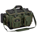 Bolsa de hombro BASSDASH para accesorios de pesca, ligera, resistente al agua, con funda protectora para lluvia y parte inferior moldeada rígida