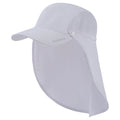 BASSDASH UPF 50+ Foldable Fishing Hat Baseball Cap with Removable Neck Flap Portable for Men Women Golf Hiking