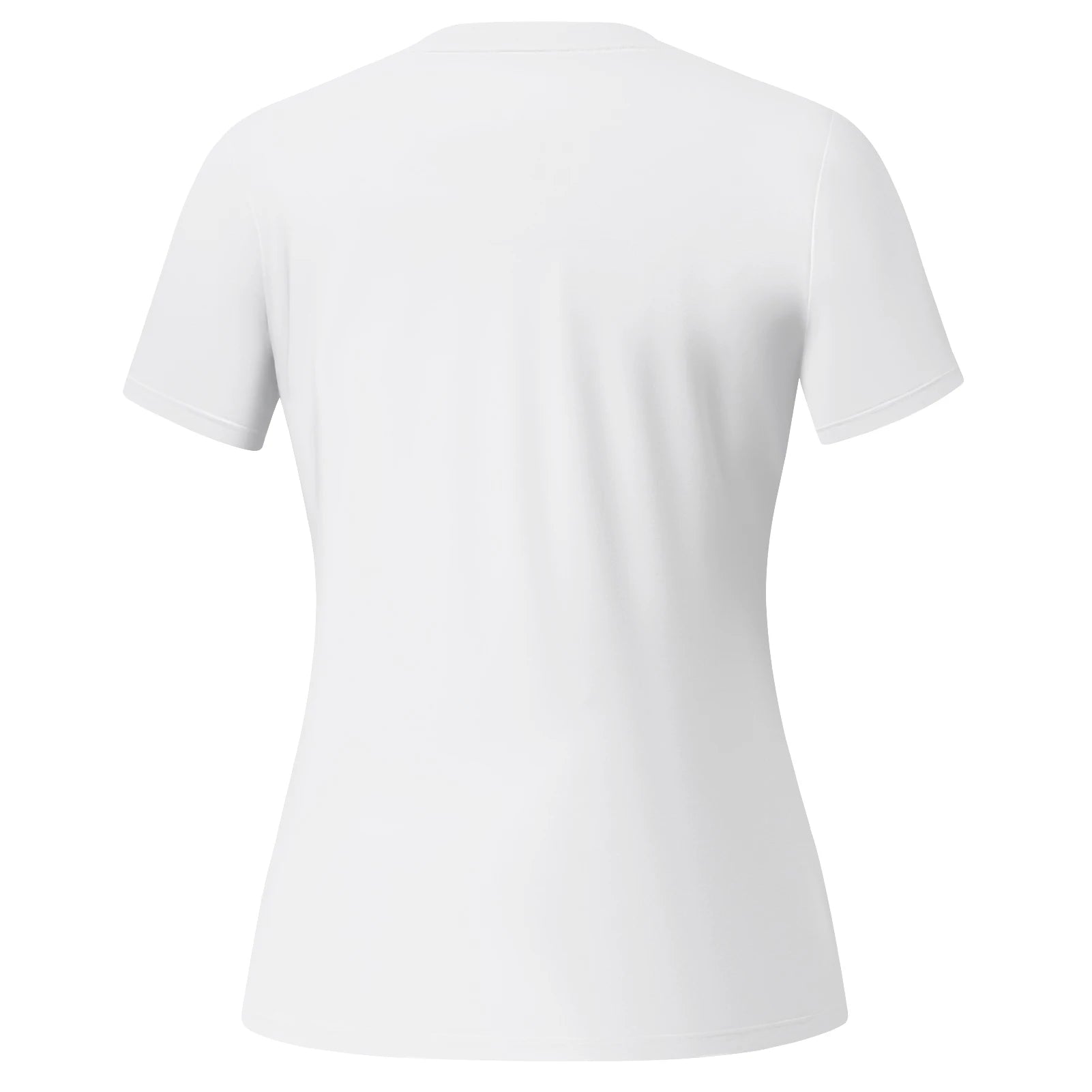 BASSDASH Camiseta de manga corta con cuello redondo y FPS 50+ para mujer, protección solar, refrescante, para pesca, senderismo, informal