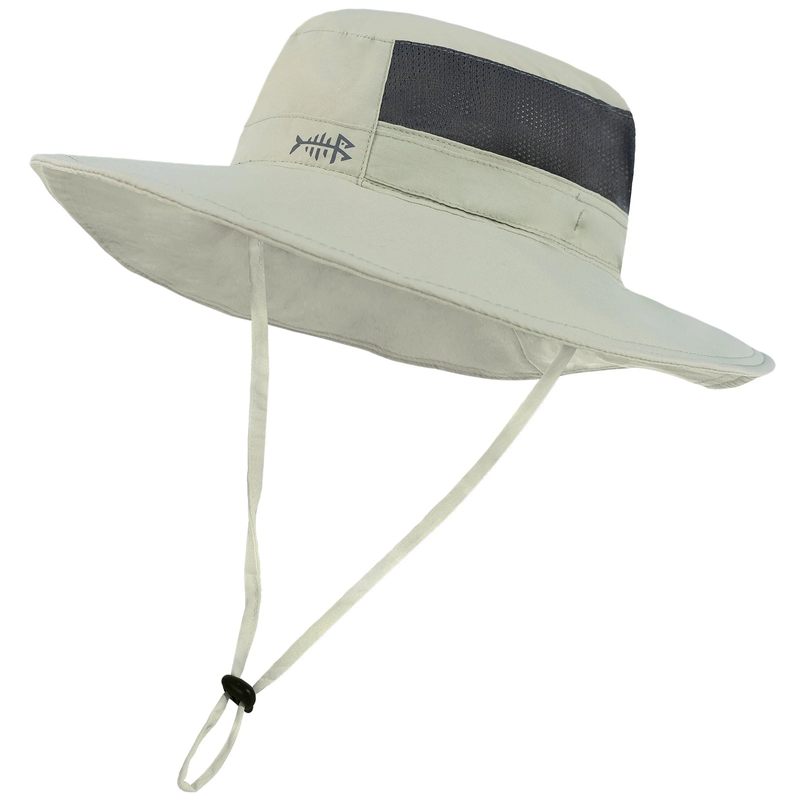Bassdash - Sombrero de pesca desmontable con protección solar UPF 50+, resistente al agua y con solapa de cuello desmontable, ideal para senderismo y acampada