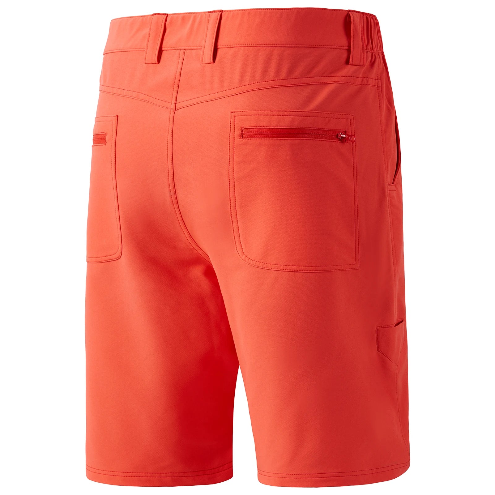 Pantalones cortos de pesca Bassdash para hombre, resistentes al agua, con bolsillos con cremallera, de secado rápido, de camuflaje, tácticos, para golf y senderismo