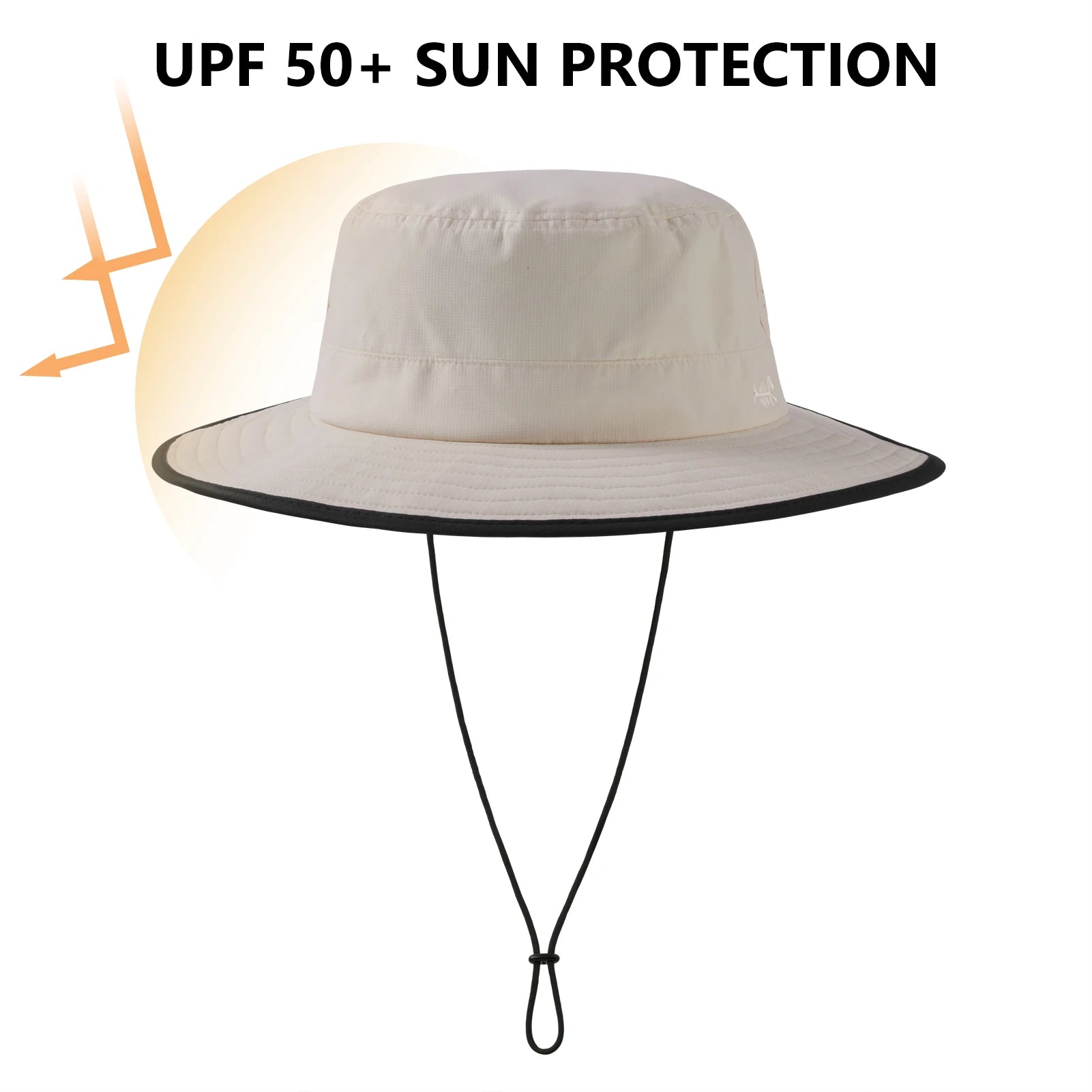 BASSDASH UPF 50+ Water-Resistant Fishing Bucket Hat with Laser Perforated Mesh Adjustable for Men Women Outdoor Hiking