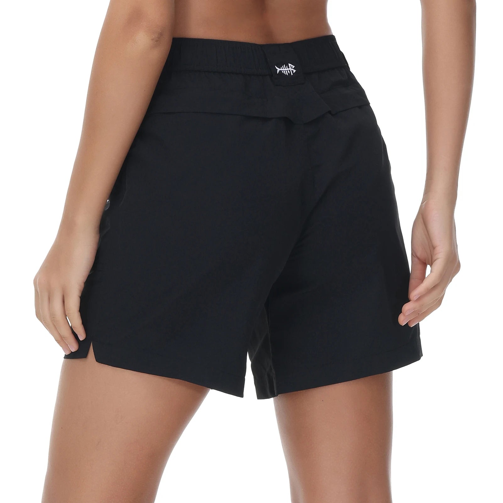 Pantalones cortos de pesca Bassdash de 7 pulgadas para mujer, resistentes al agua UPF 50+, de secado rápido, ligeros, para senderismo, con bolsillos