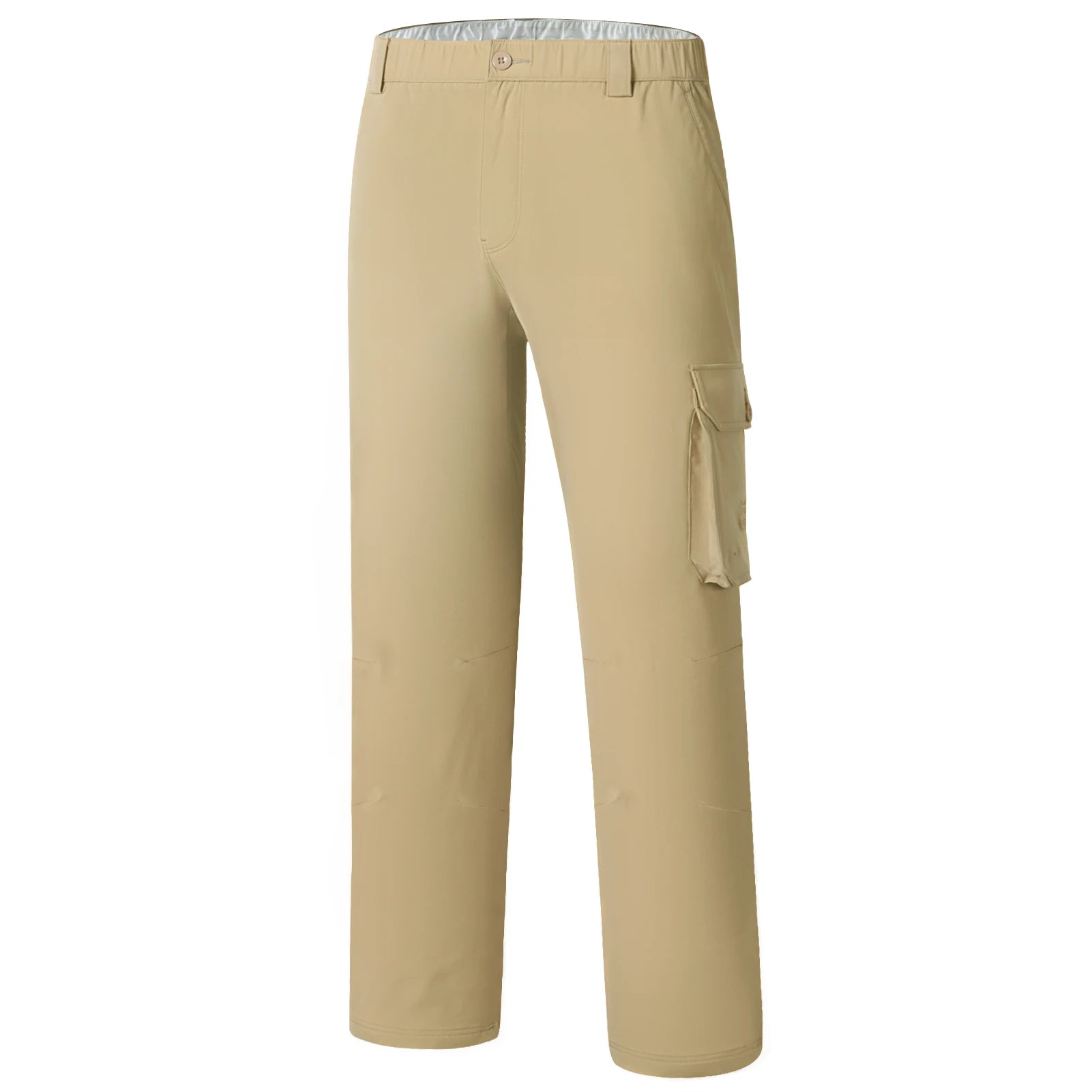Pantalones cargo de pesca para hombre BASSDASH, resistentes al agua, de secado rápido, ligeros, UPF 50+ para senderismo al aire libre, cintura elástica