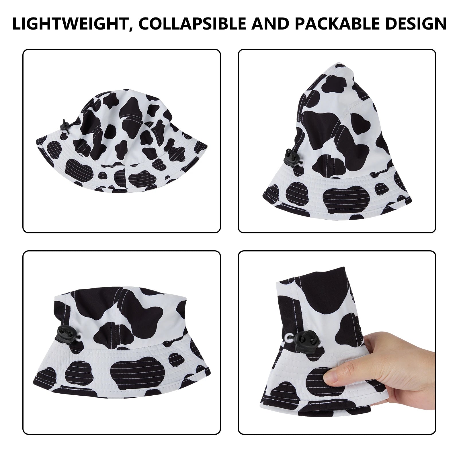 BASSDASH UPF50+ Fishing Bucket Hat for Men Women Lightweight Water Resistant Packable Outdoor Summer Sun Hats FH13