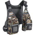 Chaleco de pesca con mosca ultraligero Bassdash  para hombres y mujeres, mochila de pecho portátil, talla única