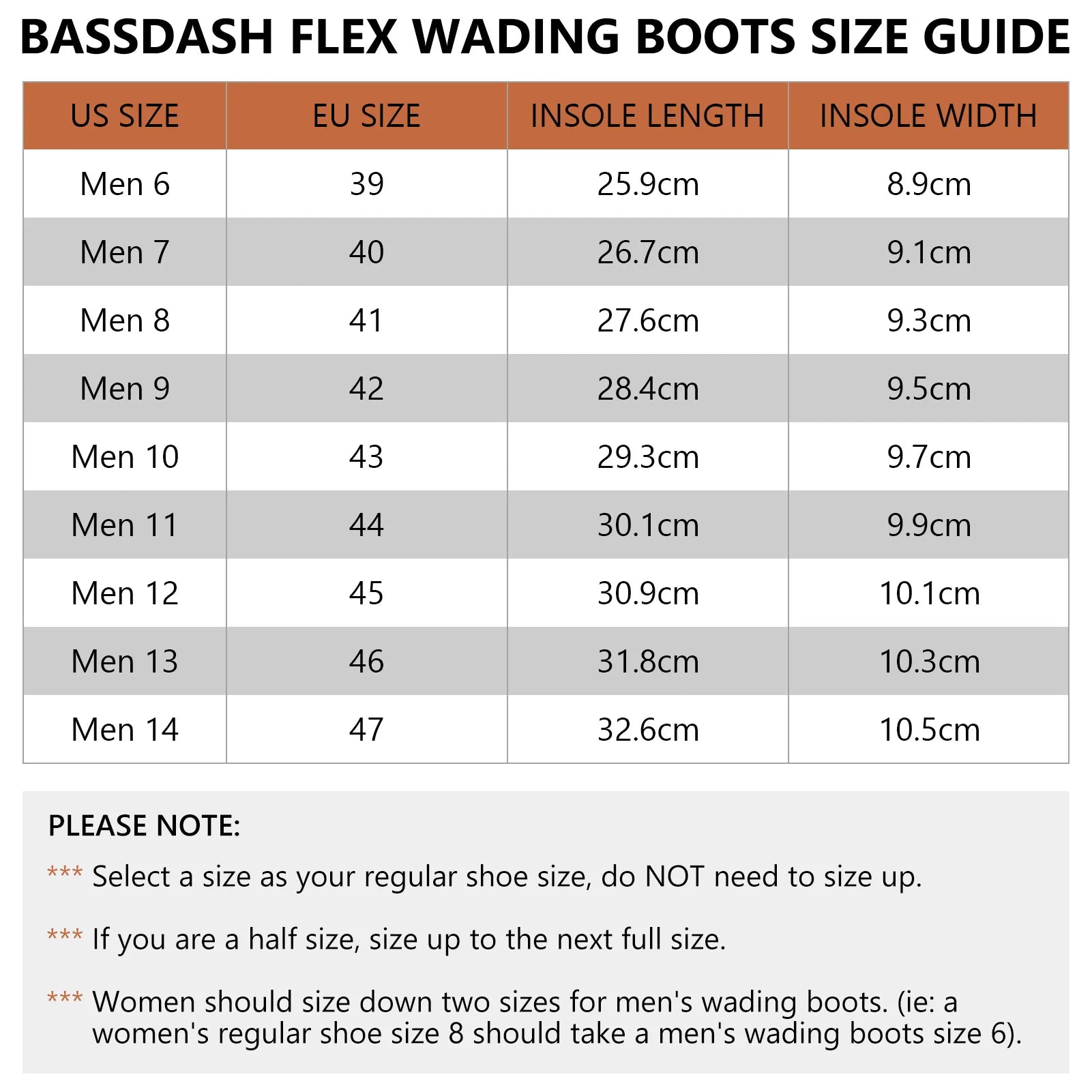 Botas de vadeo BASSDASH Flex para hombre, ligeras, con suela de goma antideslizante, para pesca con mosca