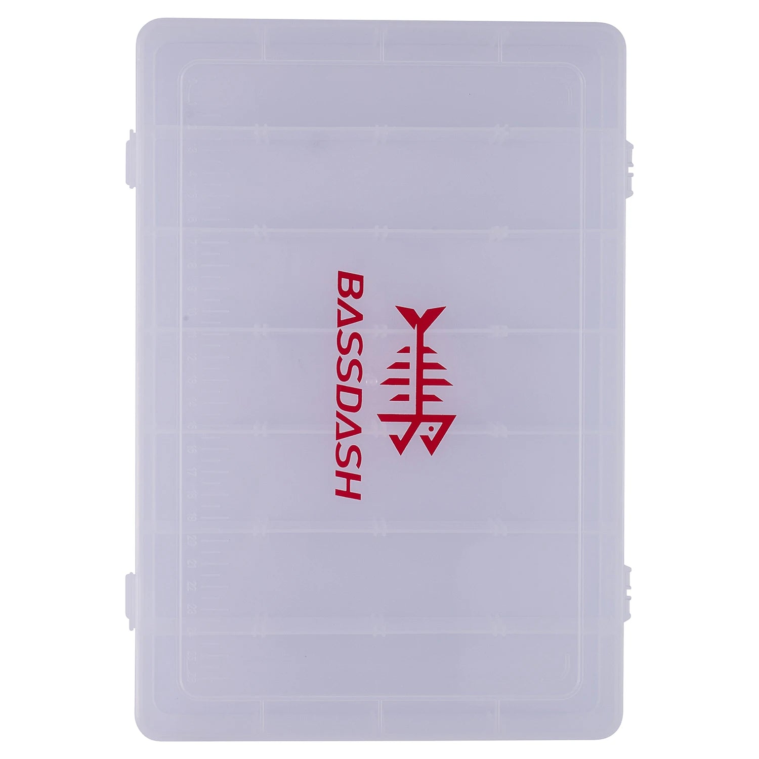 Bassdash Caja de almacenamiento de aparejos con divisores ajustables Caja de aparejos multiusos Bandeja para señuelos de pesca