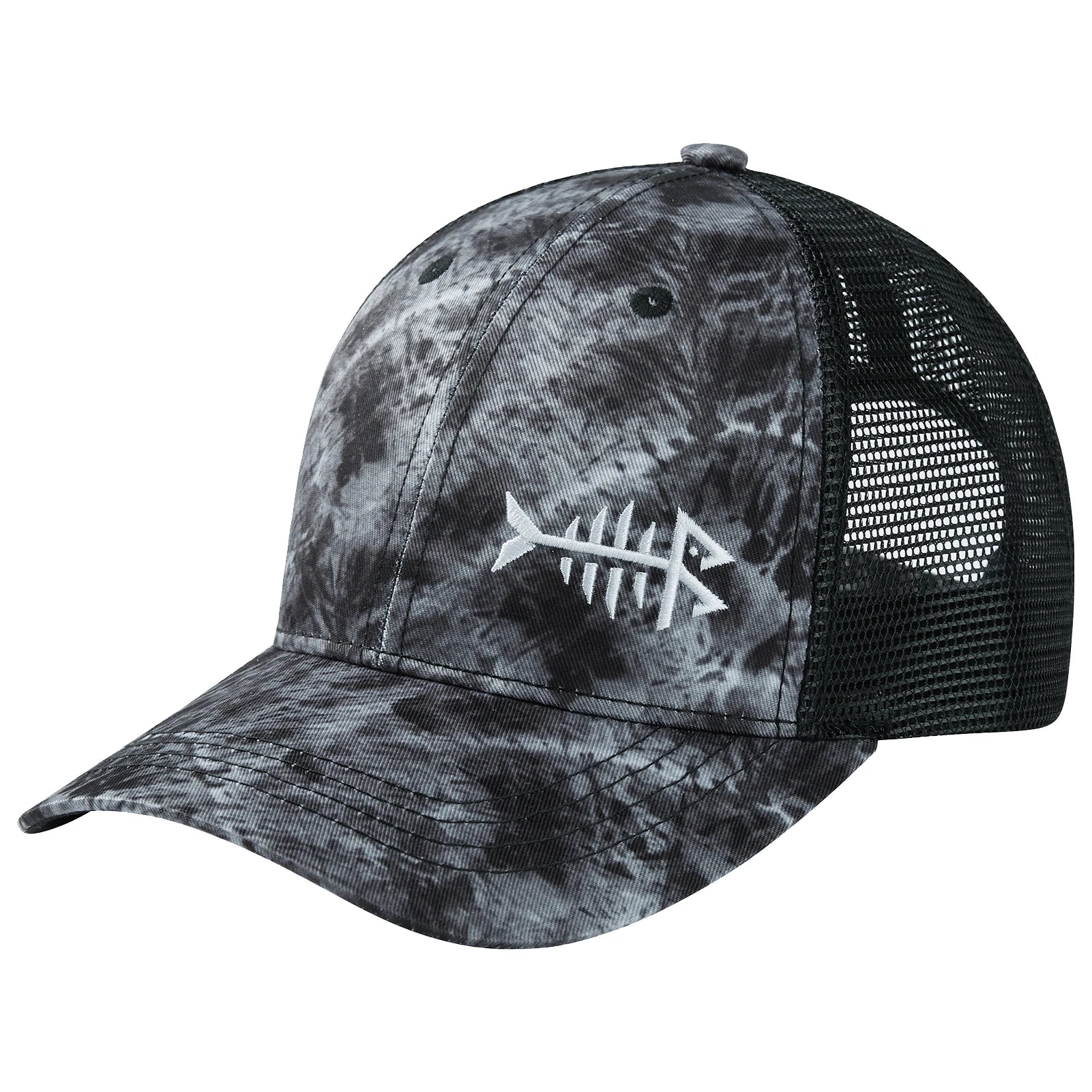 Gorra de pesca Bassdash Altimate con parte trasera de malla para hombre y mujer, ajustable, de béisbol y camionero