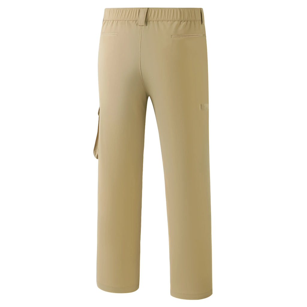 Pantalones cargo de pesca para hombre BASSDASH, resistentes al agua, de secado rápido, ligeros, UPF 50+ para senderismo al aire libre, cintura elástica
