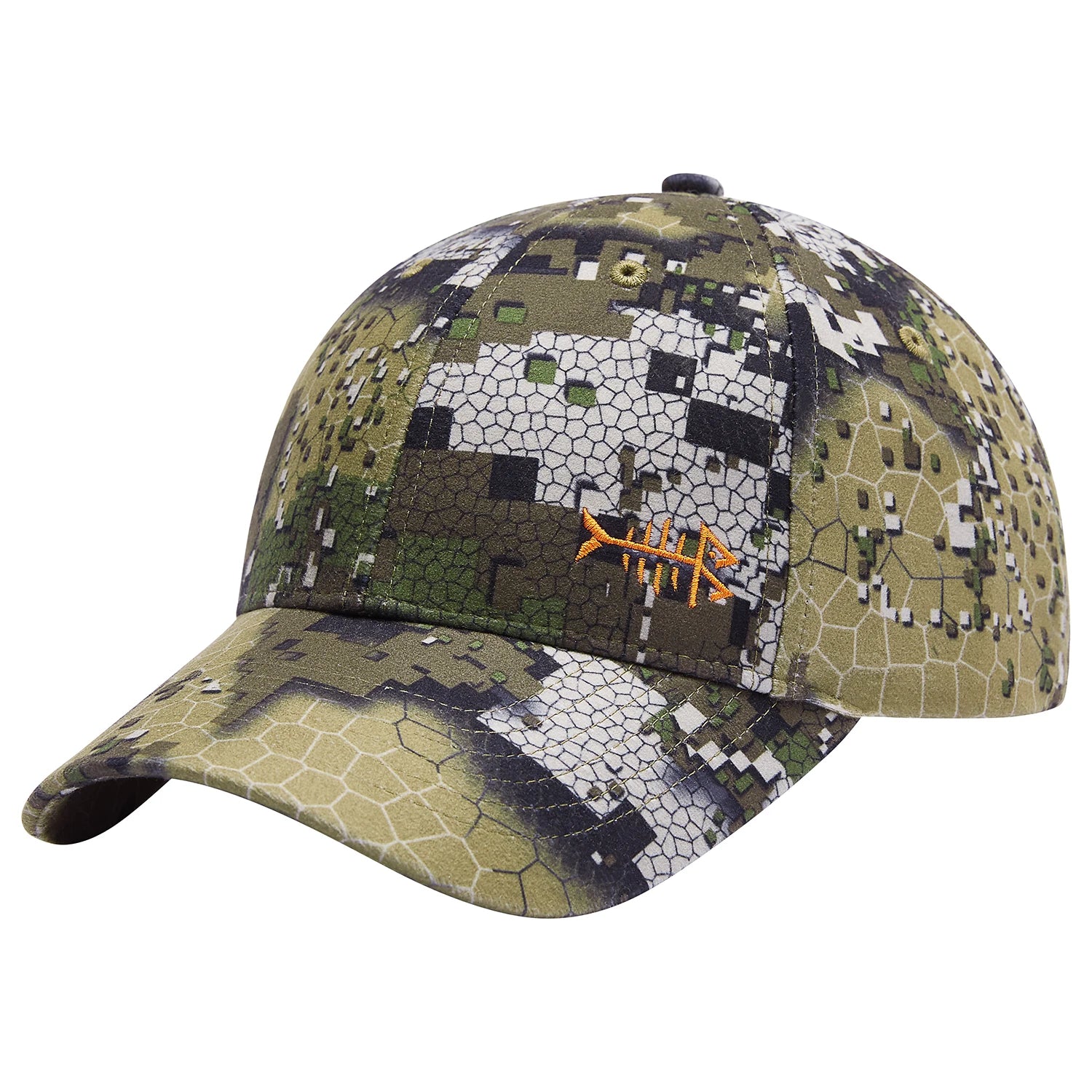 Gorra de camuflaje Bassdash para pesca y caza, unisex, ajustable, con visera de béisbol.