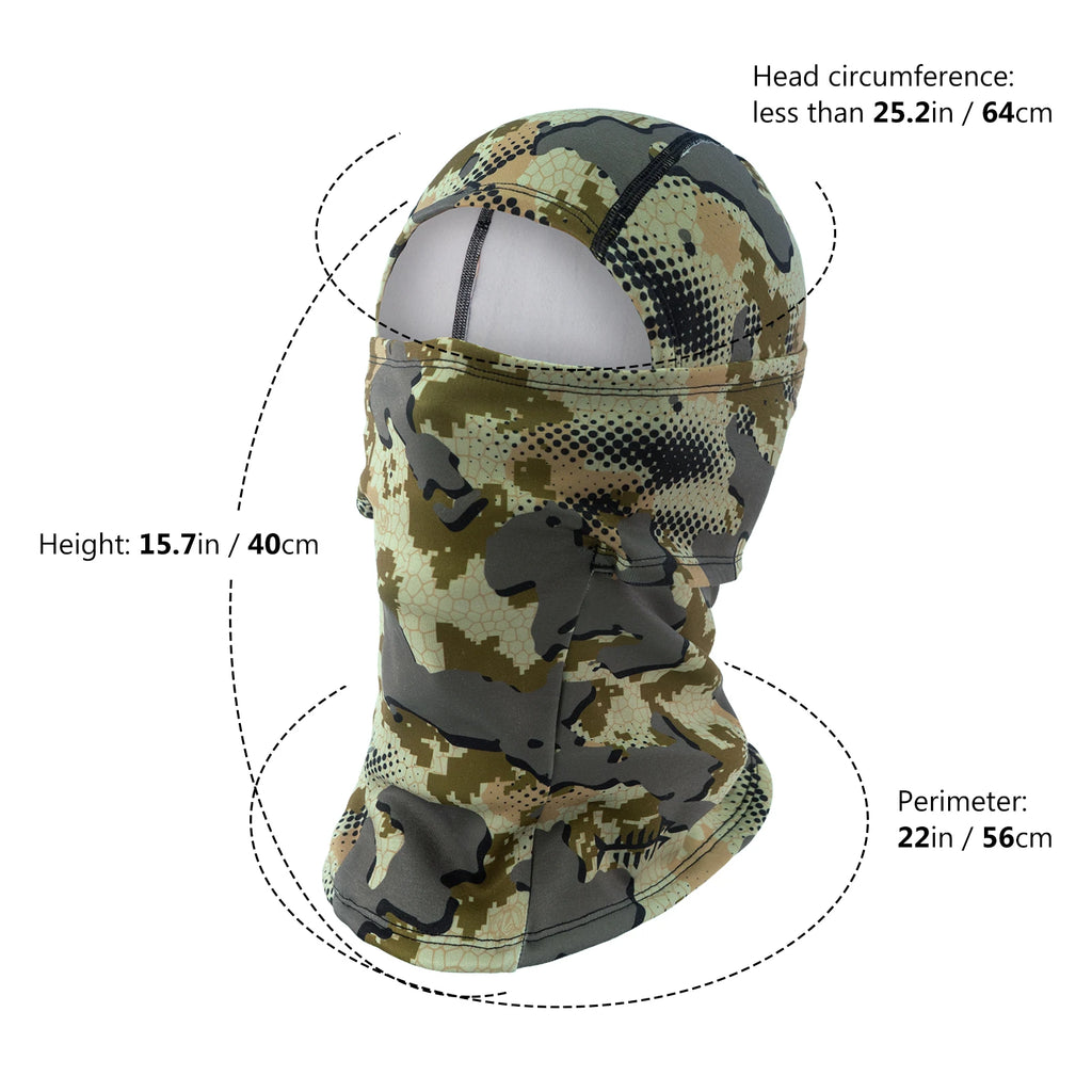 Bassdash - Máscara con capucha ninja para hombre y mujer, forro polar resistente al viento para el cuello, ideal para clima frío, pesca, caza, ciclismo, motociclismo, pasamontañas