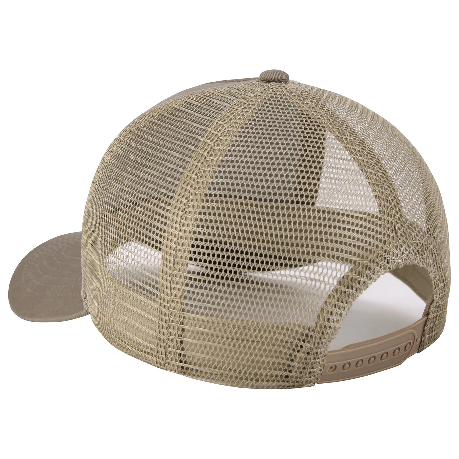 BASSDASH Trucker Hat Embroidered Patch Adjustable Baseball Cap Mesh Back Fishing Hat