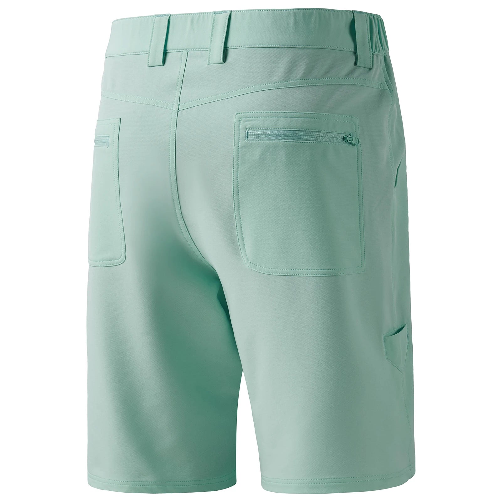 Pantalones cortos de pesca Bassdash para hombre, resistentes al agua, con bolsillos con cremallera, de secado rápido, de camuflaje, tácticos, para golf y senderismo
