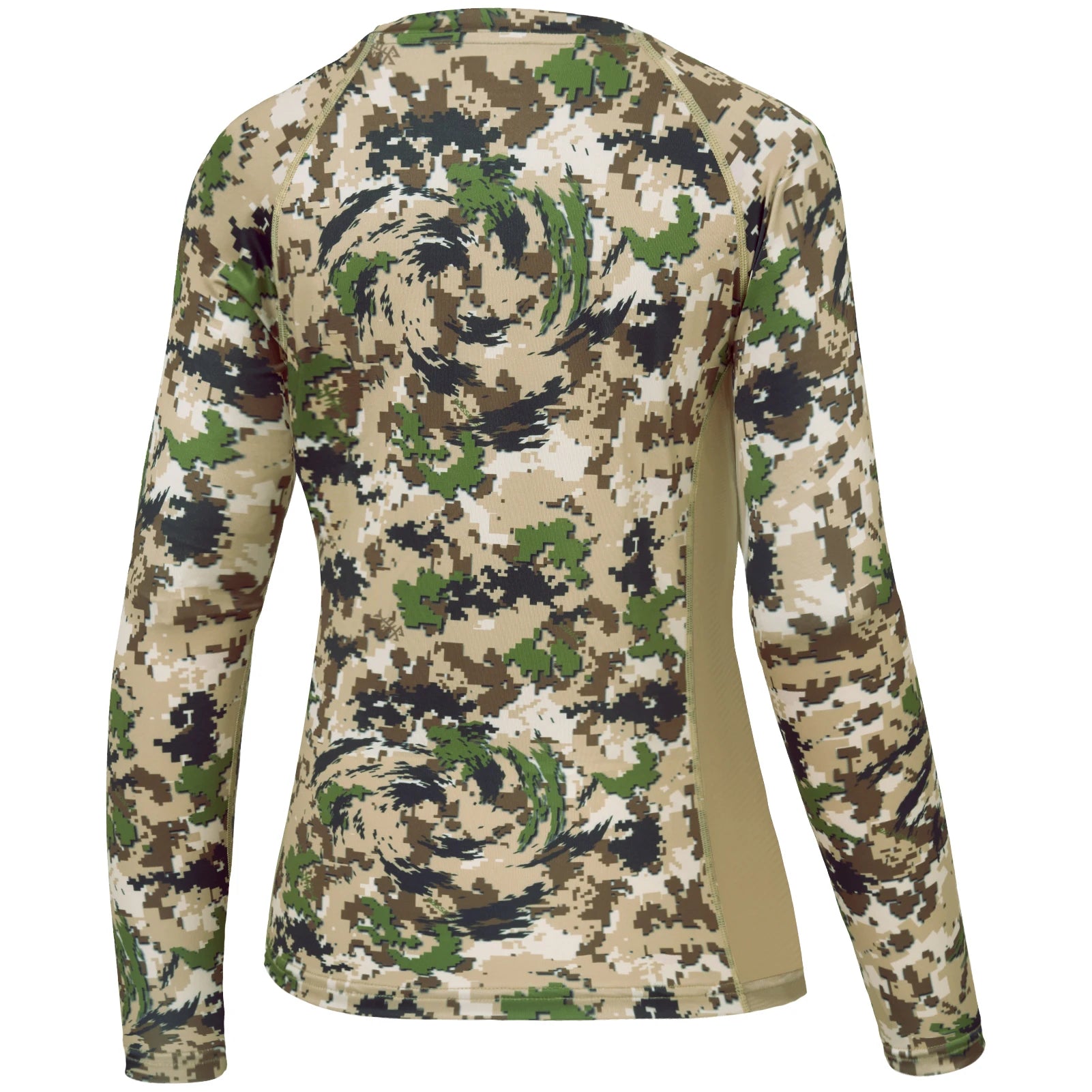 Camisa de caza de camuflaje Bassdash para mujer, manga larga, protección solar UPF 50+, rendimiento, pesca, senderismo