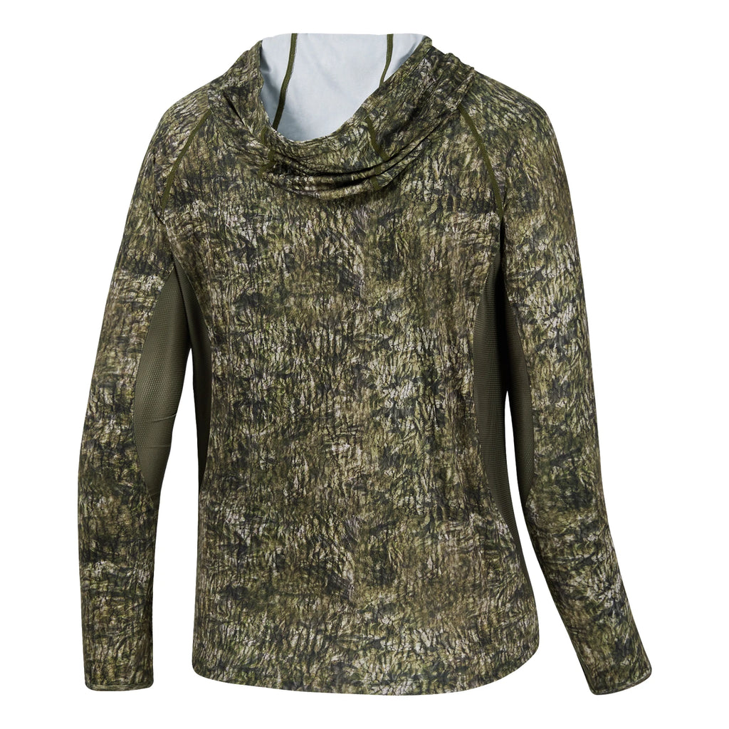 BASSDSASH - Sudadera ligera de camuflaje para caza, con protección UPF 50+, secado rápido, manga larga, para hombre, con capucha