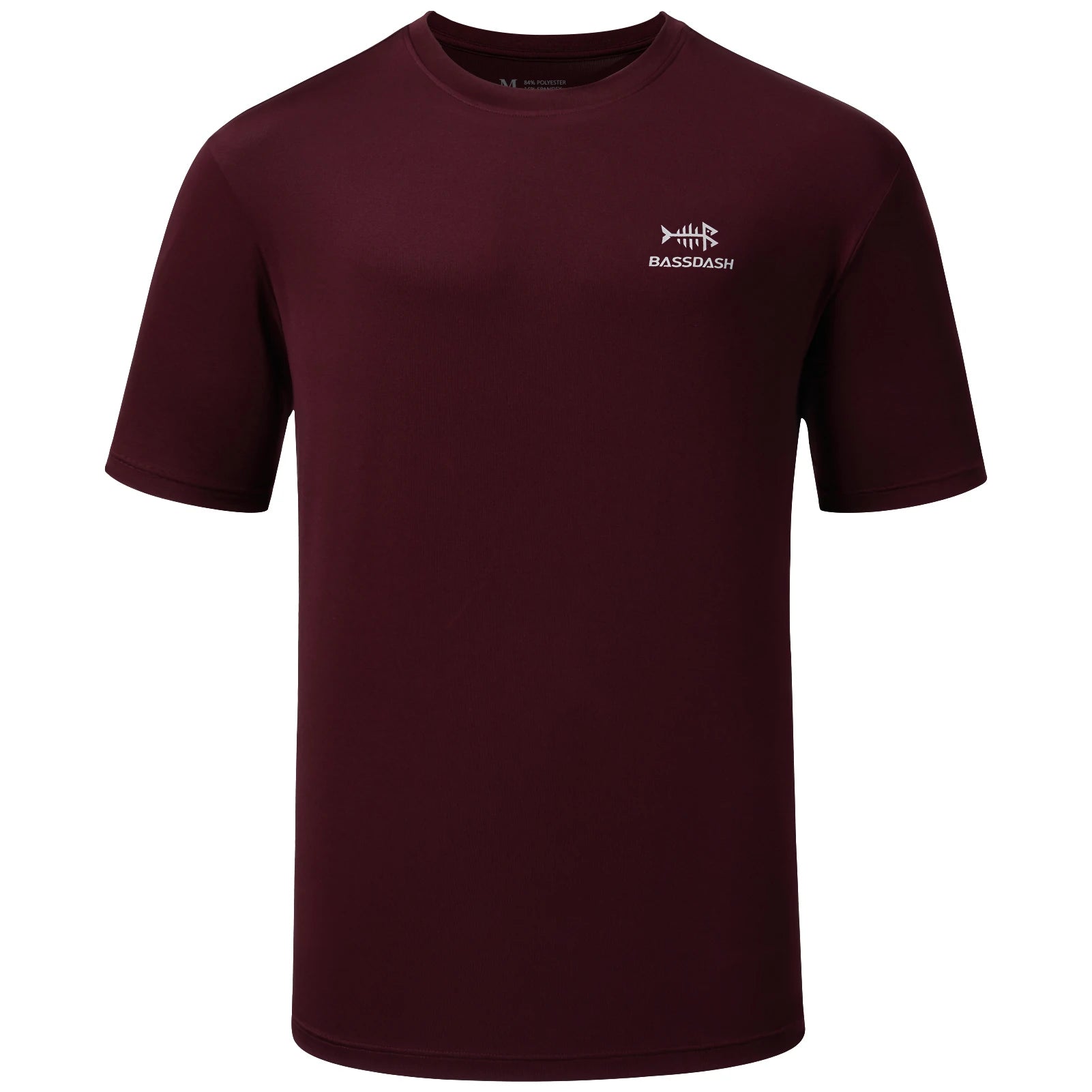 BASSDASH Camisetas de pesca de manga corta UPF 50+ para hombres Camisetas de alto rendimiento con protección solar UV para senderismo