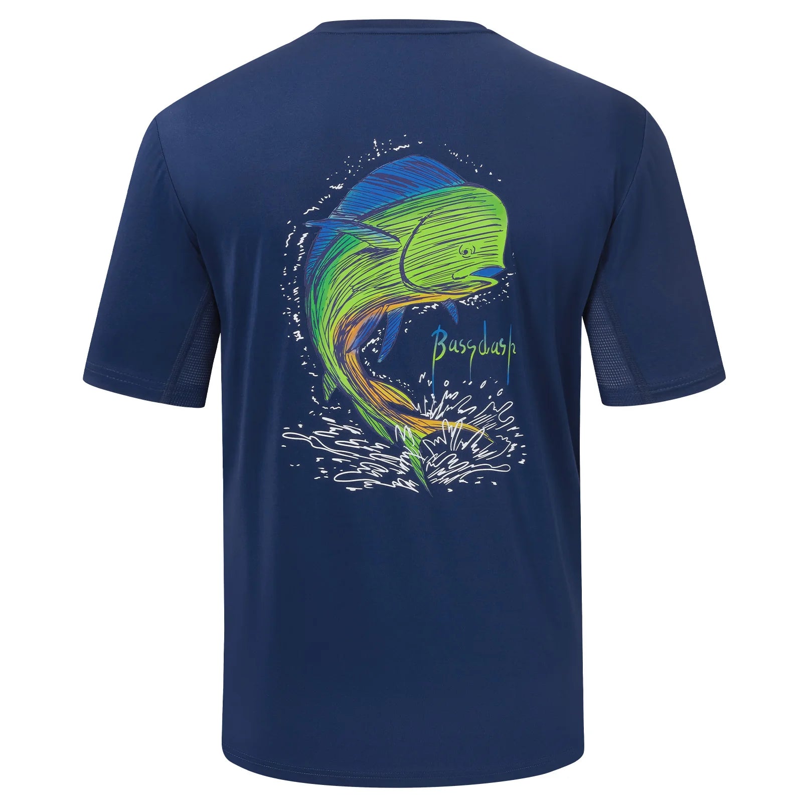 Bassdash Men’s Graphic T-Shirts Short Sleeve Fishing Shirt UPF 50+ Moisture Wicking UV Sun Protection FS36M