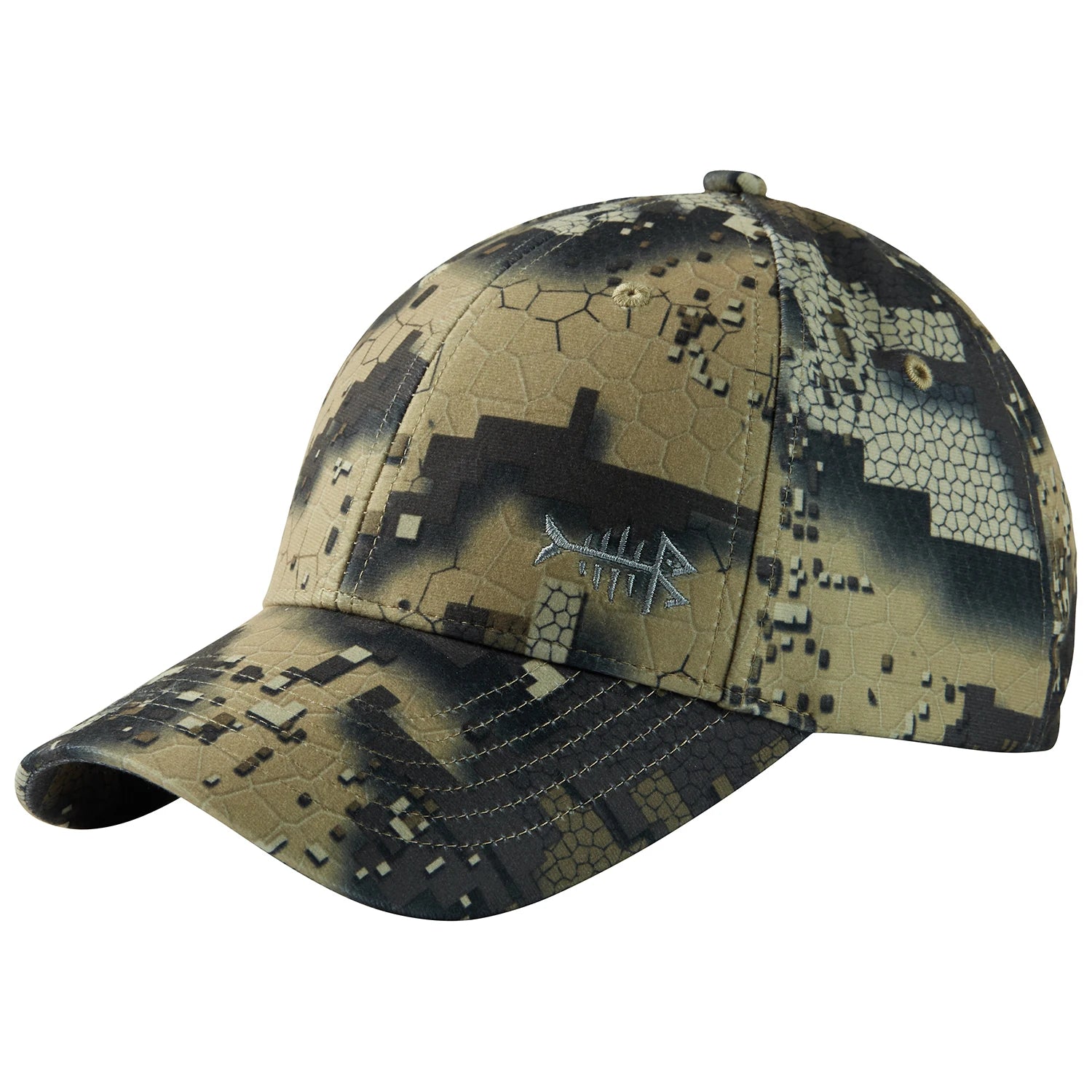 Gorra de camuflaje Bassdash para pesca y caza, unisex, ajustable, con visera de béisbol.