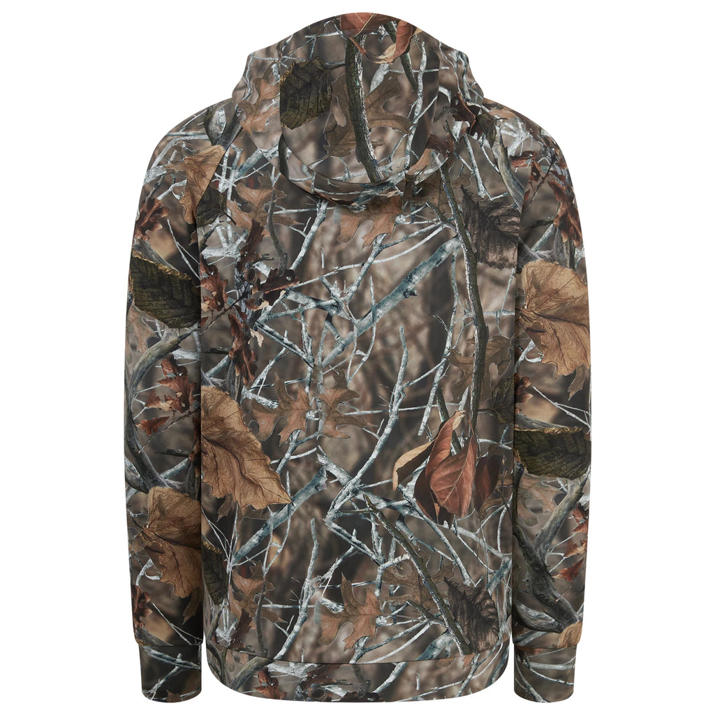 BASSDASH Men’s Fleece Lined Fishing Hoodies Water Resistant Performance Pullover Sweatshirts Stretchy Hunting Workout Sweatshirt