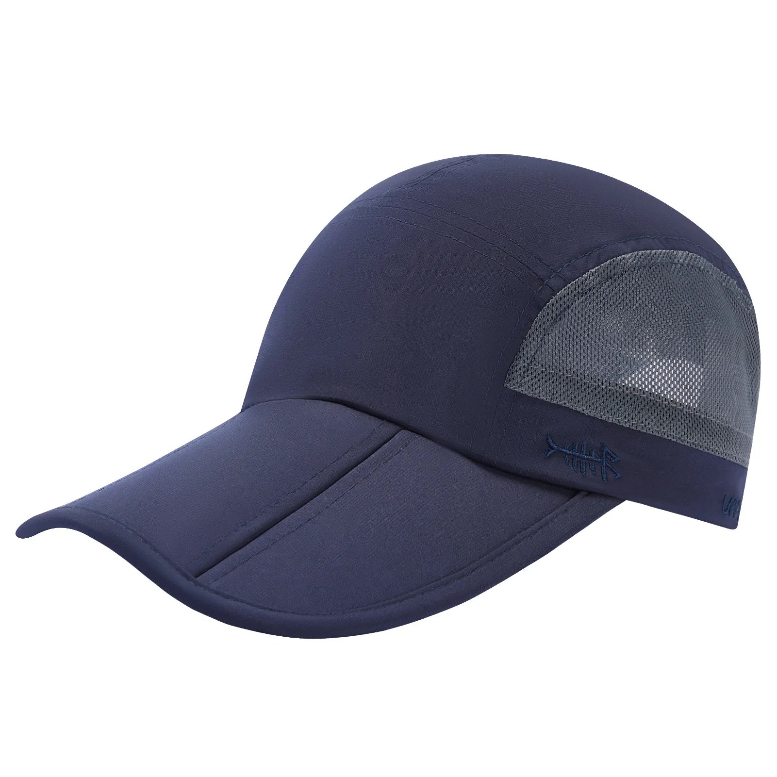 Gorra de béisbol plegable BASSDASH para pesca, resistente al agua UPF 50+, portátil, para exteriores, para mujeres y hombres, para senderismo, ajustable